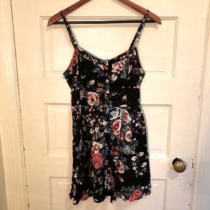 Express floral minidress. Size Medium